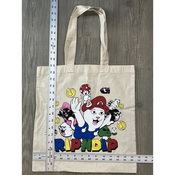 Rip N Dip Super Nermio Mario Theme Tote Bag - Picture 2 of 4